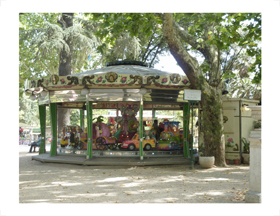 Borghese Gardens - Carousel, Roma